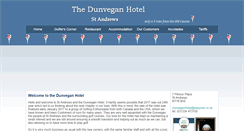 Desktop Screenshot of dunvegan-hotel.com